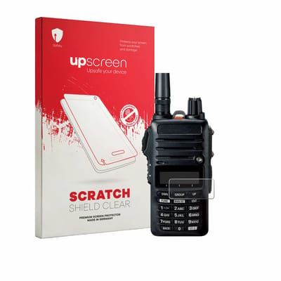 upscreen - Screenprotector voor Yaesu FTA-250 - Folie Beschermfolie transparant