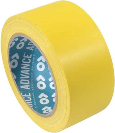 Advance - AT8 - PVC markeringstape 50mm x 33m Geel