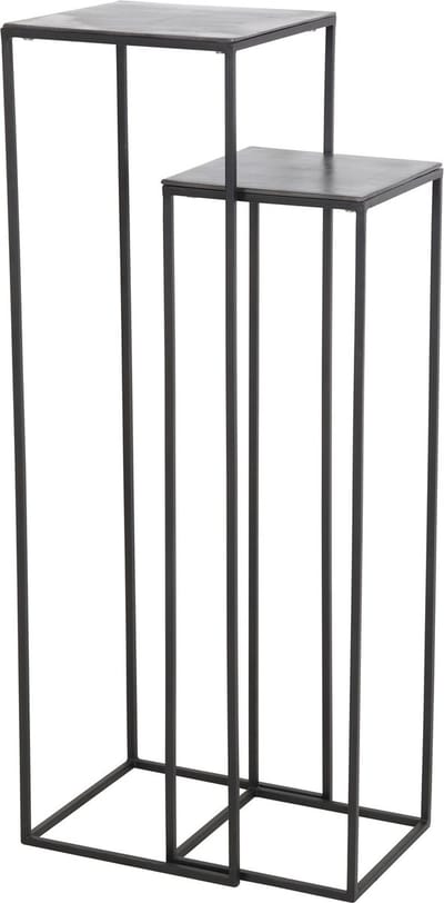 Light & Living Zuil Boca - Antiek Lood/Zwart - Set - Industrieel