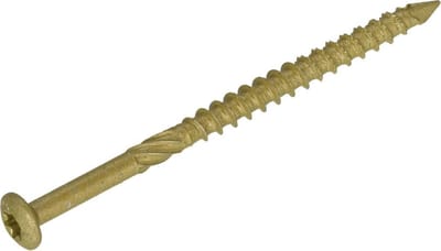Dynaplus - Gevel- en potdekselschroef - Torx 20 - 4,5 x 70mm - AR-Bronze - CK (200 stuks)
