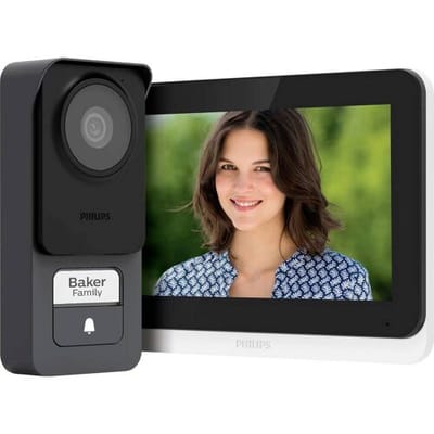 Philips WelcomeEye Lite 2 intercom met camera - bedraad - max 120 meter