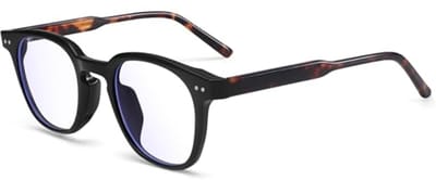 Blauwe Licht Bril voor Mannen en Vrouwen - Grotere Vierkante Frame Bril - Blauw Licht Blokkering voor PC, TV en Gaming