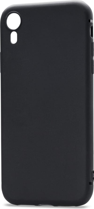 Xccess Hoesje geschikt voor Apple iPhone XR Telefoonhoesje Flexibel TPU Extra Dun | Xccess Invisible Thin Backcover | iPhone XR Case | Back Cover - Zwart