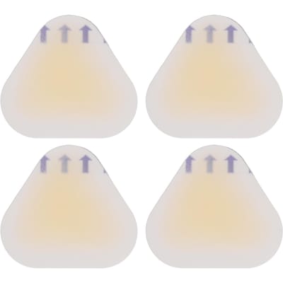 10 stuks Blarenpleisters Multifunctioneel Dun Licht Voorkomt Schuren Gel Zelfklevend Blarenpads voor Hiel beige