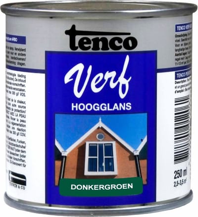 TENCO VERF HG DONKERGROEN