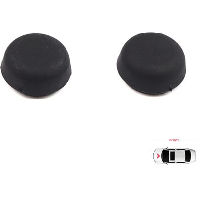 BSP1096 2 Stuks Voorruit Wisserarm Moerkap Boutafdekking 5N0955205 voor Volkswagen Skoda Seat