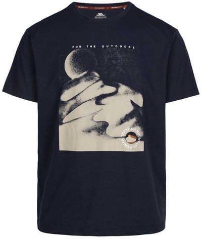 Trespass Sagnay T-shirt Met Korte Mouwen Blauw XL Man