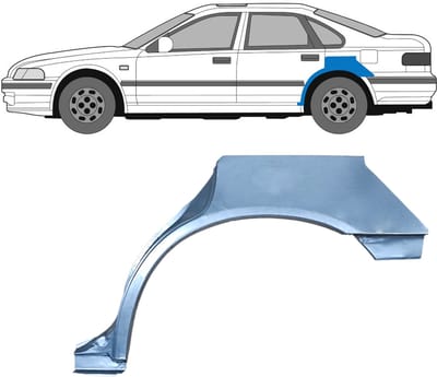 Reparatiepaneel achterspatbord voor Honda Accord 1993-1998 / Links
