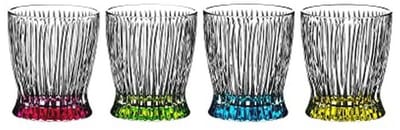 Kleurrijke Tumbler Set van 2 voor Whisky en Cocktails