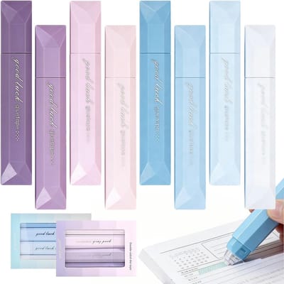 Thijox - Correctieroller-Pen-Set, 2-in-1 Schrijfhulp voor Perfecte Correcties, Compact en Handig in Gebruik, Geschikt voor Thuis en Op Kantoor, Ideaal