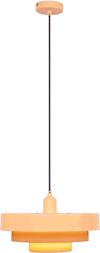 Lucide RUNA - Hanglamp - Ø 35 cm - 1xE27 - Roze | Essential