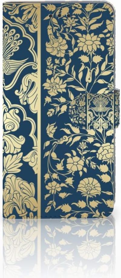 Apple iPhone Xs Max Hoesje Beige Flowers