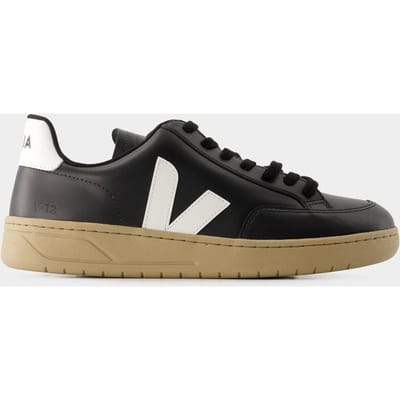 V-12 Sneakers - Veja - Leer - Zwart/Wit
