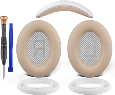 Vervangende Oorkussens en Hoofdband voor Bose SoundLink Around-Ear II Hoofdtelefoon met Silicone Beschermhoes