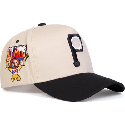 Casquettes de Baseball Unisexes Broderie Lettre P Printemps Automne Extérieur Réglables Chapeaux Décontractés Chapeau Pare-Soleil white
