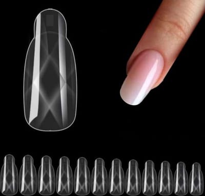 Goodbitz® - Dual Forms - Ovaal - 120 stuks - Dual forms ovaal - Dual form - Dualforms - Dual forms nagels - Dual form tips - Dual system form - Dual forms polygel - Dual system form - Dual form nagel - Nail forms - Polygel tips - Snelle kunstnagels