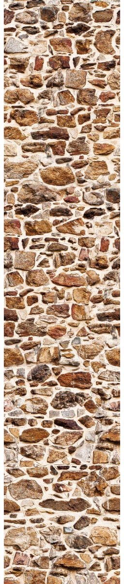 Voorgelijmd vliesbehang - ARDENNES STONE WALL - 1 rol van 300x60cm