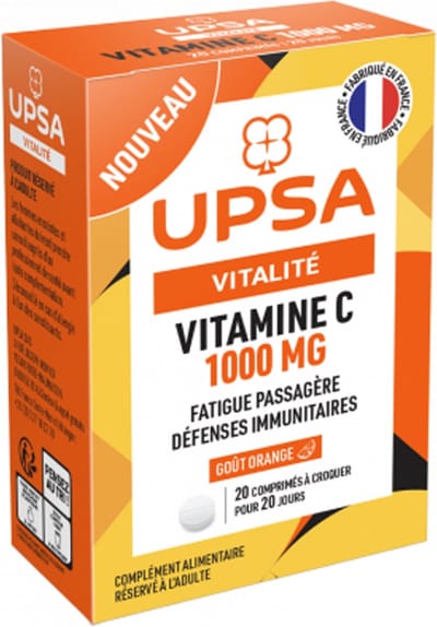 UPSA Vitamine C 1000 mg 20 Kauwtabletten