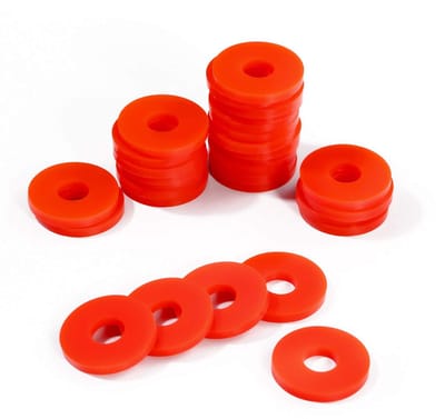 Pakkingen Siliconen afdichtingen - voor Swing Top Bottles-40 Pack Combo Pack Rood, Gemaakt van Zachte Silicone (Niet Rubber, Beter Sealing Dan Rubber) 40PCS Red