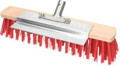 KOTARBAU® Straatbezem, met Kratzkante, Tuinbezem, 40 cm, Veegbezem, zonder Steel, Harde Bezem voor Buiten, Buitenbezem, Stevige Straatbezem