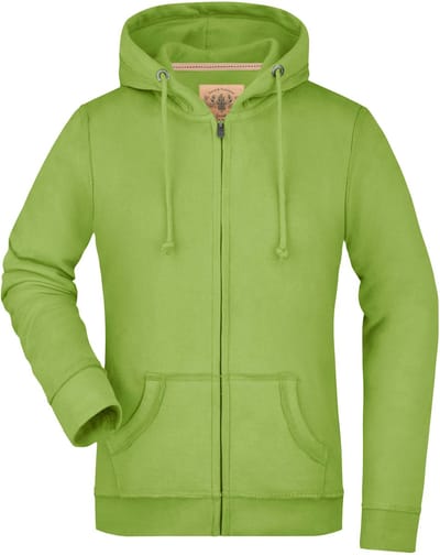 Damessweatshirt James & Nicholson Vintage Hoody Groen - M