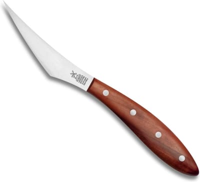Robert Herder Geitenkaasmes – Fromago Kapro – RVS – Glad – Lemmet 8 cm – Heft Pruimenhout
