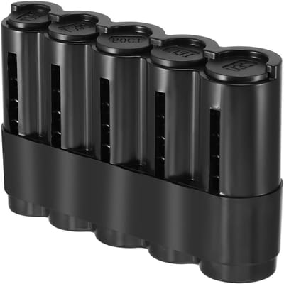 Plastic Muntopslagdoos en Dispenser voor Taxi Chauffeurs en Restaurants - Handige Sorter en Vervangbare Portemonnee (Blauw)