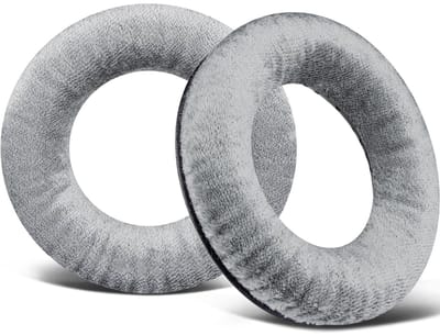 Dailygoods - SOULWIT Velours Vervangende Oorkussens voor Beyerdynamic DT 770/DT770 PRO/DT511/DT801/DT831/DT901/HS300/MMX300/Custom One PRO Plus/Custom Studio, Earpads Cushions met Schuim met Hoge Dichtheid