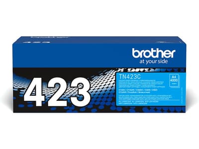 Brother TN423C - Jumbo Yield - cyaan - origineel - tonercartridge - voor Brother DCP-L8410, HL-L8260, HL-L8360, MFC-L8690, MFC-L8900