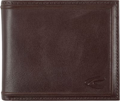 camel active Leren Portemonnee Wood Jeans Wallet Brown Bruine