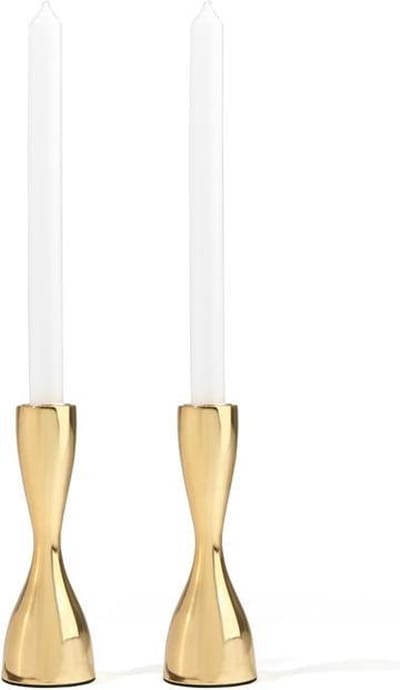 Zilverstad Kandelaar Sophia Goud  - Set van 2