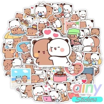 Ainy Beer Stickers 50 stuks voor bullet journal, fotoalbum, laptop, telefoon, waterfles en zelfs als muursticker of geschenksticker. Beloningsstickers / knutselen stickervellen voor kinderen en volwassenen