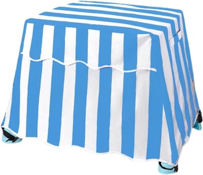 Watertafelhoes - Beschermhoes Tafel - Buiten Spelen - Waterdicht Oxford Doek - 93x55x64 cm - Blauw