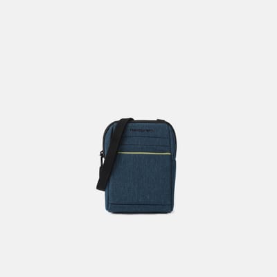 Hedgren Linear – Kleine Crossbodytas – Waterafstotend – Afneembare schouderriem – Met sleutelhaak & telefoonvak – Polyester – Legion Blue