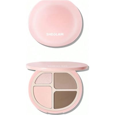 Hypersculpt Highlight & Contour Palette-Cool, Multifunctionele Matte Palette Voor Oplichtende Highlighter, Blush, Contour, Oogschaduw En Sculpterend Poeder Merk Beauty Cosmetica Make-Up Voor Vrouwen En Meisjes