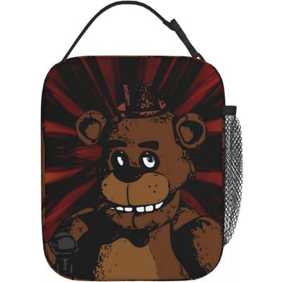FNAF Bij Freddys Thermisch Geïsoleerde Lunchtassen voor Kantoor Draagbare Voedseltas Thermische Koeler Lunchbox Option 1