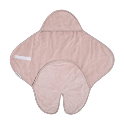 Baby's Only Wikkeldeken - Omslagdoek baby Cozy - Oud Roze - Met voetjes - Geschikt voor drie- en vijfpuntsgordel - Geschikt als inbakerdoek - Extra zacht