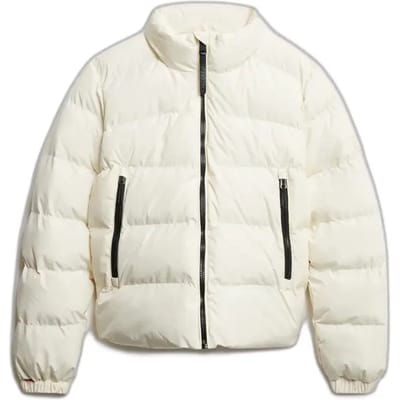 Superdry - Sports pufferjack zonder capuchon - Dames - Gewatteerde jassen