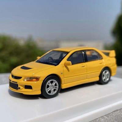 1:64 Mitsubishi Lancer Evolution Evo Ix 9 Lichtmetalen Sportwagen Model Diecasts Metaal Racewagens Auto Model Simulatie Kinderen Cadeaus