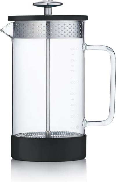Core Cafetière voor 8 Kopjes, Zwart, Project Waterfall - Barista & Co