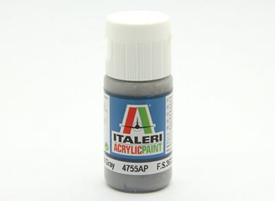 Italeri 4755ap - Flat Dark Gull Gray - Modelbouwverf Acryl