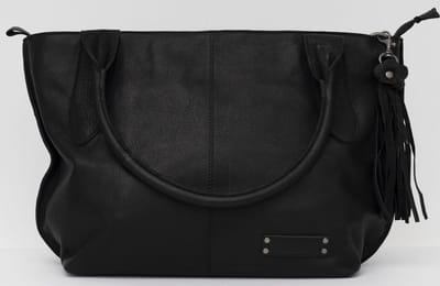 Bag2Bag Stoere Schoudertas | Shopper Ava Black