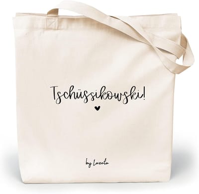 Katoenen Tote Bag – Grappige Stoffen Tas met Motief – Leuke Draagtas voor Winkelen, Strand en Reizen