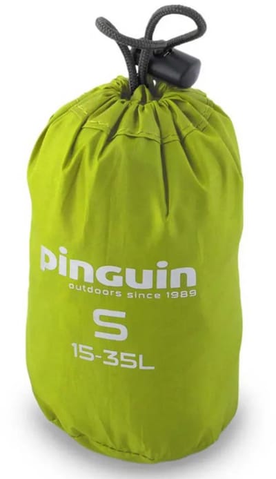 Pinguin Raincover 15-35l Regenhoes Voor Rugzak Groen
