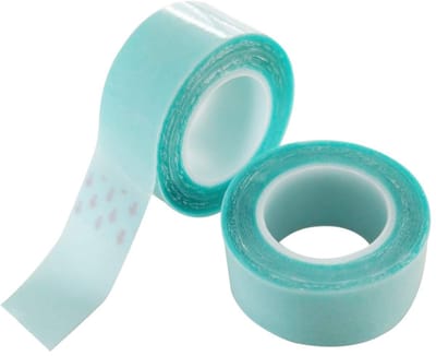 Hypoallergene Dubbelzijdige Tape voor Haarextensions - 2 Rollen van 6m, 20mm Breed, Ideaal voor Toupet en Perucques