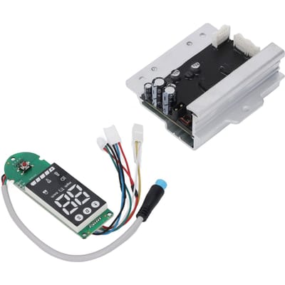 Kit de contrôleur de tableau de bord pour trottinette électrique Circuit imprimé d'affichage étanche pour trottinette électrique pour MI4PRO white
