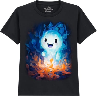 KIDS Lieve Geest Cute Ghost The Coloured House KIDS T-shirt XL