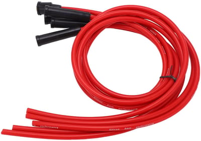 Dailygoods- Bougie-ontstekingsdraadset Hoogwaardige 8 Mm Siliconen - 4 Cilinders - Compleet Pakket - Duurzaam - Eenvoudige Installatie - Verbeterde Prestaties - Bougiekabels