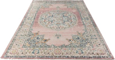 Karpet24 Salsa – Vintage Style Vloerkleed, Weerbestendig & UV-bestendig voor Binnen & Buiten-120 x 170 cm