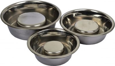 Anti-schrok Bak voor H-standaard - 20cm, 24cm, 28cm - Hond - Hoogte Eten